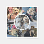 Moderne fotocollage servet (Voorkant)