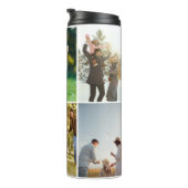 Moderne fotocollage thermosbeker (Geroteerd rechts)