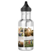 Moderne fotocollage waterfles  (Rechts)