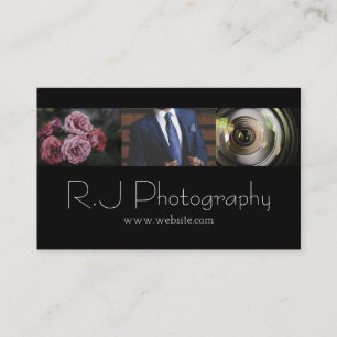 Moderne Fotograaf Fotografie Visitekaartje