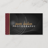 Moderne fotograaf visitekaartje (Voorkant)