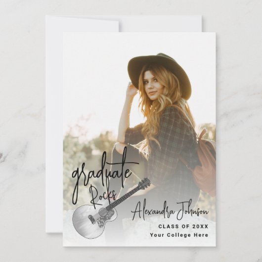 Moderne fotograafpartij aankondiging (Voorkant)