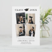 Moderne fotografie-uitnodigingen kaart (Staand voorkant)