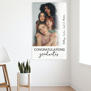 Moderne Fotogroep Afstudeerfeest Spandoek