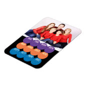 Moderne fotokalender 2018 magneet (Linkerzijde)