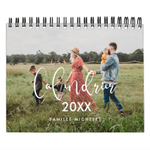 Moderne fotokalender 2021 kalender
