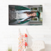 Moderne fotokalligrafie 2 Verticaal Afstuderen Spandoek (Insitu)