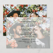 Moderne Fototrouw - Liggend Kaart (Voorkant / Achterkant)