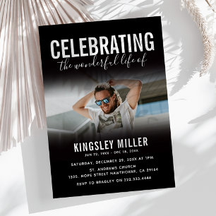 Moderne fotoviering van het levensmonument kaart