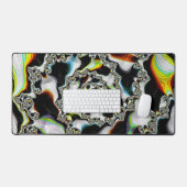 Moderne Fractale en Spirale Psychedelique Multicol (Clavier et souris)