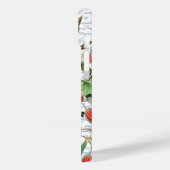 Moderne  Franse Bijen & Bloemen Case-Mate iPhone Case (Achterkant / Links)