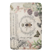 Moderne  Franse bijentuin Badmat (Voorkant Verticaal)