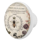 Moderne  Franse bijentuin Keramische Knop (Rechts)