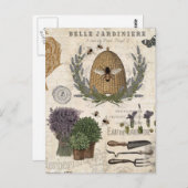 Moderne  Franse boerderij Briefkaart (Voorkant / Achterkant)