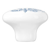 moderne  franse boerderij keramische knop (Zijkant)