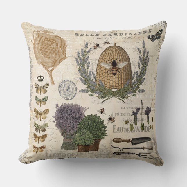 Moderne  Franse boerderij Kussen (Voorkant)