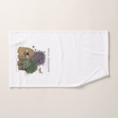 Moderne  franse boerderijbijen handdoek (Handdoek)