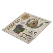 Moderne franse boerderijbijen tegeltje (Zijkant)