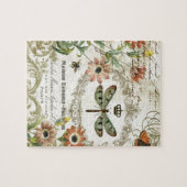 Moderne Franse dragonfly Legpuzzel (Horizontaal)