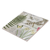 moderne franse libellen tegeltje (Zijkant)