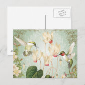 Moderne Franse mensvogels Briefkaart (Voorkant / Achterkant)