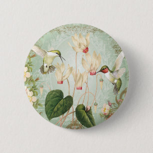 Moderne Franse mensvogels Ronde Button 5,7 Cm