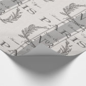 Moderne Franse pastei Cadeaupapier (Hoek)