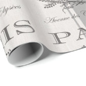 Moderne Franse pastei Cadeaupapier (Rol Hoek)