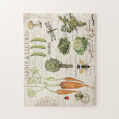 Moderne  Franse tuinpuzzel Legpuzzel (Verticaal)