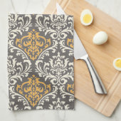 moderne  franse zonnebloem theedoek (Quarter Fold)