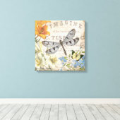 moderne french draairy canvas afdruk (Insitu (Houten vloer))