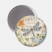 moderne french draairy magneet (Voorkant / Achterkant)