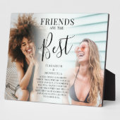 Moderne 'FRIENDS' zijn de beste foto-Keepslag Fotoplaat (Zijkant)
