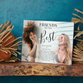 Moderne 'FRIENDS' zijn de beste foto-Keepslag Fotoplaat (Zijkant)