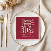 Moderne Friendsgiving-diner