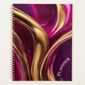 Moderne- Fuchsia violet et or- (Devant)