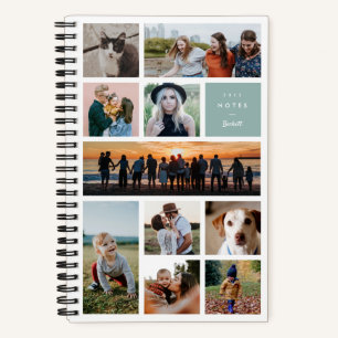 Moderne galerij Tien Notitieboek voor fotocollage