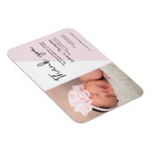Moderne geboorte van Baby dank je Roze Magneet (Rechterzijde)