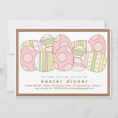 Moderne, gedecormeerde eieren: vroege inschakeling kaart (Voorkant)