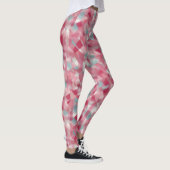 Moderne gedrukte roze vrouwen leggings (Rechts)