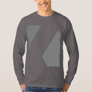Moderne, gedurfde, eenvoudige, trendy, stedelijke  t-shirt