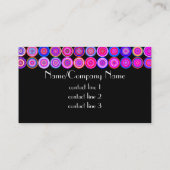 moderne gedurfde visitekaartjes sjabloon (Achterkant)