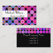 moderne gedurfde visitekaartjes sjabloon (Voorkant / Achterkant)