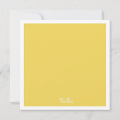 Moderne Geel & het Wit bewaart de Kaarten van de (Achterkant)