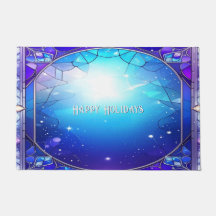 Moderne Geglazuurde Kerstmat