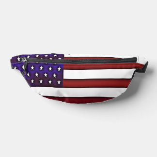 Moderne gegraveerde Amerikaanse vlag Heuptasje
