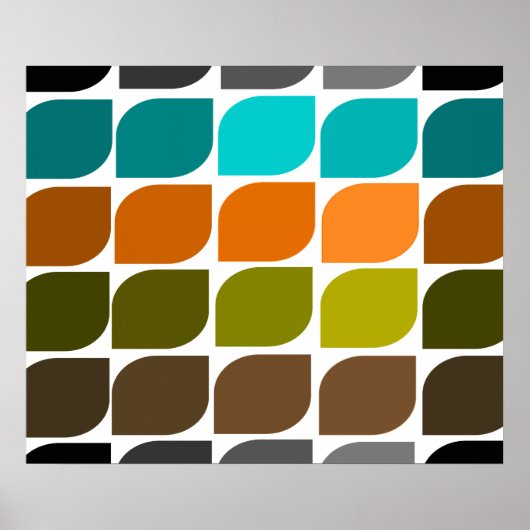 Moderne, geïnspireerde Poster voor de middenstand (Voorkant)