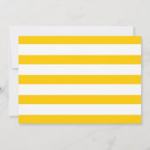 Moderne gele bloemen Moederdag bloemenfoto Kaart (Achterkant)