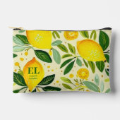 Moderne gele citroenprint gepersonaliseerd etui (Voorkant)