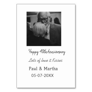 Moderne gelukkige 40ste verjaardag voeg naam datum kaart